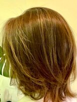 パッションフォーへアー 西原店(Passion for hair)&nbsp;大人ミディ×白髪ぼかしハイライト@30代@40代@50代