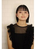 黒髪ボブ♪
