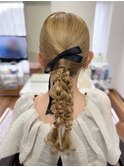 編み下ろしツイン