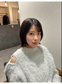 くびれボブ/髪質改善