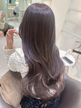 エン(en.) ★大人気韓国ヘアラベンダーグレージュ