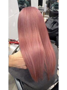 ミラ 新宿(MILA) ピンクカラー/髪質改善トリートメント