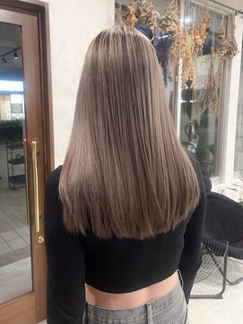 リアン(lien) シャドウルーツ×中明度グレージュ