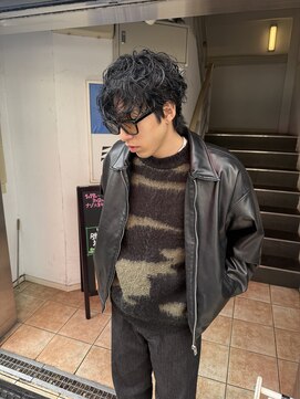フェブ(fev) (fev_sora)men's cut × natural black