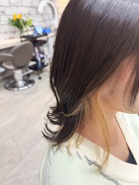 ヘアラウンジ ソレイユ 六本木本店(HAIR LOUNGE Soleil) イヤリングカラー／インナーカラー／ブリーチ／六本木