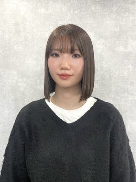 イデアル(Ideal) ボブ/ミニボブ/切りっぱなしボブ/外ハネ/外ハネボブ/前下がり