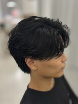 バース 梅田中崎町店(BIRTH)&nbsp;ニュアンスパーマセンターパートフェザーパーマワンカールパーマ