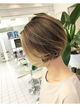 ヘッズ 市川(HEADS ex) 前髪 アンブレラカラーこなれミディイメチェン韓国マッシュ