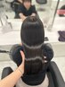 カット+ストレートパーマ(縮毛矯正)+髪質改善トリ+炭酸泉Spa【￥19250】