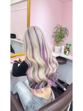 ロンド レア 天神大名店(Lond Le’a) ブリーチしても髪を綺麗に見せるハイトーンカラー♪