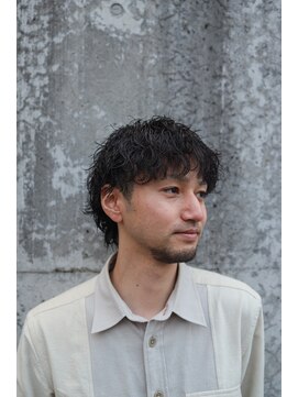 ハニー(HONEY) 波巻きスパイラルパーマ/波巻きパーマ/岡崎メンズパーマ