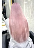 ペールピンク　『大阪　梅田　韓国ヘア』
