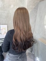 オルロバイイザ(ORLO by IZA)&nbsp;○メルティーカラーフェミニンロング似合わせカットミディアム