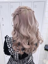 ガーランド(Girland)&nbsp;【girland】リボンハーフツインアレンジ/韓国風/レイヤーカット