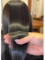 エフフォーユアヘアー 北方店(F for your hair)&nbsp;艶々暗髪カラー