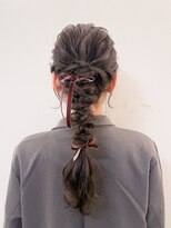 ビューブルー 亀戸錦糸町(VIEW BLUE)&nbsp;【お呼ばれ、お出かけ前に】編みおろし/@view_ayamin