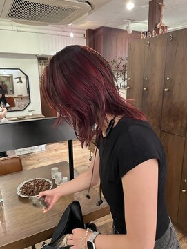 フランチェスカ(Francesca) ミディアムレイヤー / ダブルカラー / レイヤーウルフ