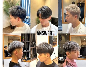 Men's hair answer【メンズヘアアンサー】