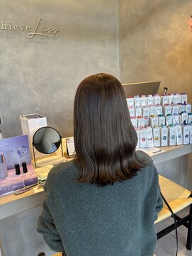 アチーブリス(achieve Liss) ブリーチあり ベージュカラー