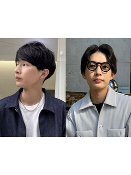 メンズも大歓迎◎今やＯＮ/ＯＦＦ楽しめるスタイルは当たり前！パーマ、ツーブロック等もお任せ[青山]