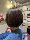 丸みボブ
