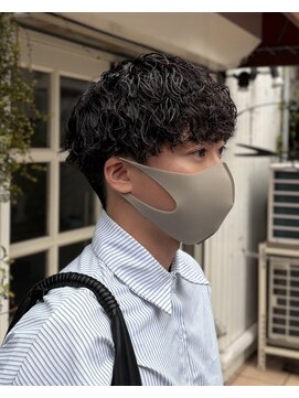 オムファミーユラグ(homme, famille raugh) コンパクトマッシュ×ツイストスパイラル