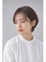 アーダーヘアーサロン 鯖江店(ADER HAIR SALON)&nbsp;ココアブラウンの耳かけショート