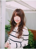 アンニュイ大人ロング