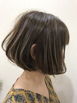 レイフィールド はません店 ボブ×ハイライト