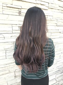 ニューヨークニューヨーク 桂店(NYNY) ポイントパープルのグラデーション