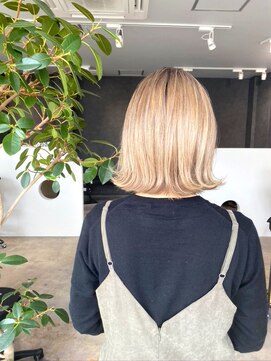 ミチ(mich) ミルクティーベージュ＋白髪ボカシ◎20代30代40代