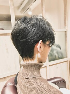 アクティフ(actif) 40代50代60代70代 耳かけショートヘア -名古屋の美容室actif-