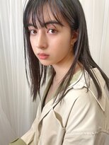 エマエコル(Emma ecole)&nbsp;Emma ecole ツヤ髪暗髪×ナチュラルストレート by.高橋