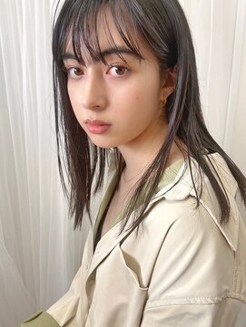 エマエコル(Emma ecole) Emma ecole ツヤ髪暗髪×ナチュラルストレート by.高橋