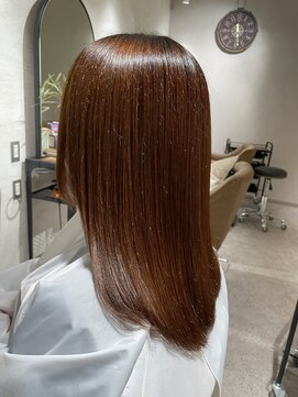 ジル アンク(Jill ankh) 《Jill ankh姫路駅前》艶髪美人♪ 縮毛矯正before→after