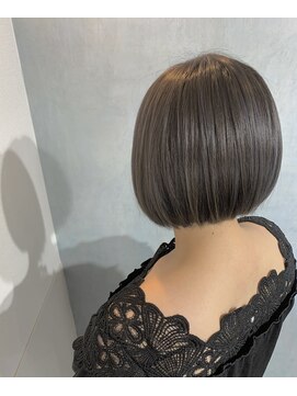 クウ(KU.) ボブ×パールグレー