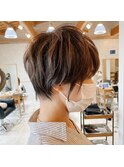 ふわっと大人ショート