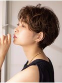 ハンサムショート/小顔カット/大人ショートカット/30代40代