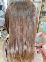 美容室 メザミー MESAMIES 大人可愛い透明感立体感ストレート