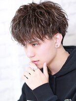 リップス 横浜(LIPPS) 躍動感あるハイウェイトマッシュ