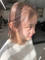 アンドスタイル(&style)&nbsp;【大名店　江藤】ベージュ　ケアブリーチ