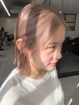 アンドスタイル(&style) 【大名店 江藤】ベージュ ケアブリーチ