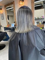 サニー 渋谷(SUNNY)&nbsp;バレイヤージュ、ココアベージュ、ハイライト、グレージュカラー