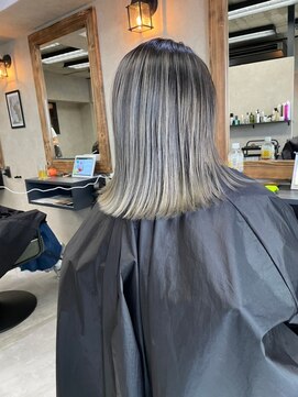 サニー 渋谷(SUNNY) バレイヤージュ、ココアベージュ、ハイライト、グレージュカラー