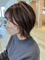 ヘアークラフト アニー 南郷18丁目店(HAIR CRAFT Annie) ウルフ系ショート