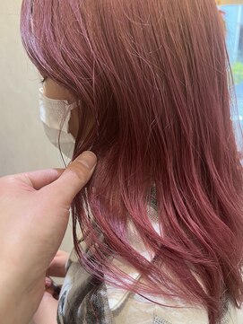 レイリー(LAiLy) ピンクレッドお洒落ビビット原色ハイトーン