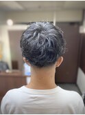 メンズニュアンスマッシュツイストスパイラル　<理容室>