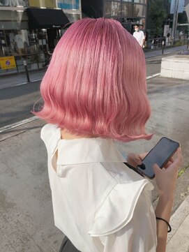 ジオ 国分寺(the O's) 斜めバング/シルキーベージュ/ブラントカット[国分寺駅]