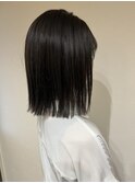 切りっぱなしボブ