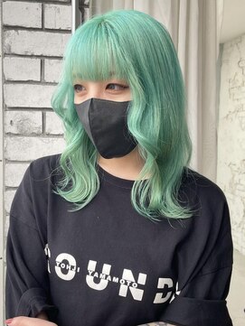 ハチ(HACHI) ハイトーンミントカラー